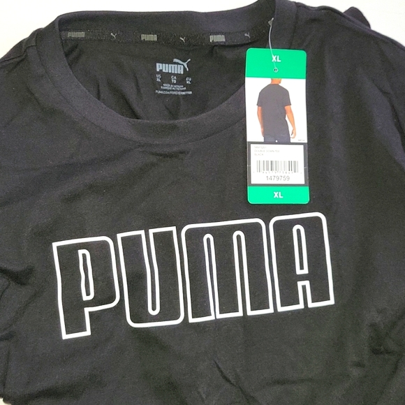 Puma mens short sleeve tshirt black size XL NWT - Picture 8 of 8
